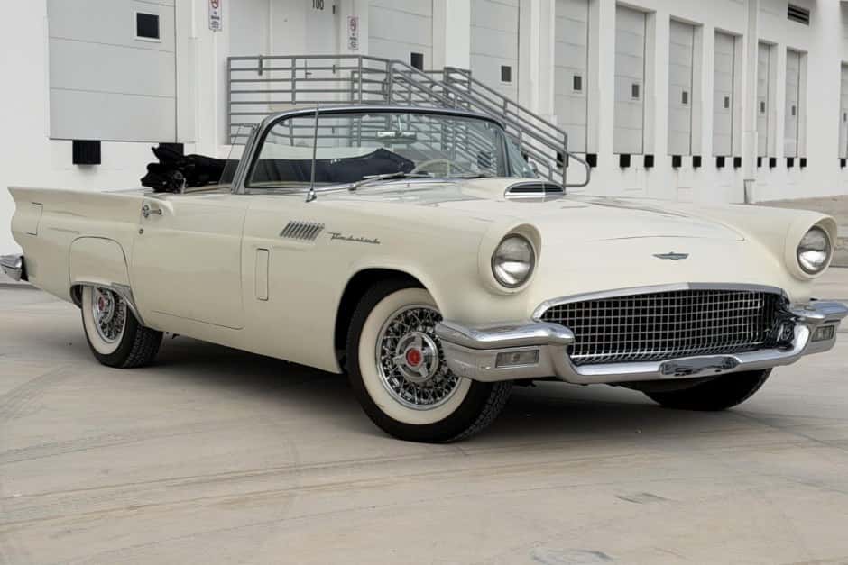 1957 Ford Thunderbird (1955-1957) sold for $50,000