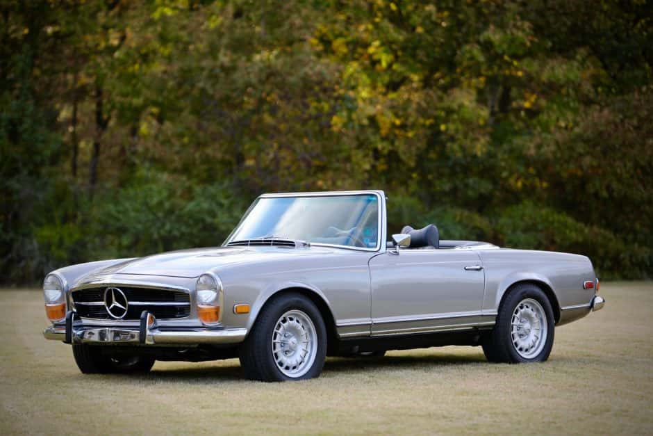 1970 Mercedes-Benz W113 SL sold for $80,500