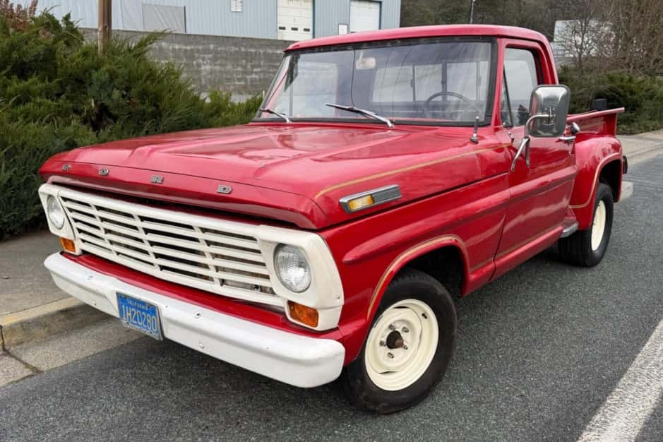 1968 Ford F-Series 1967-1972 sold for $8,350