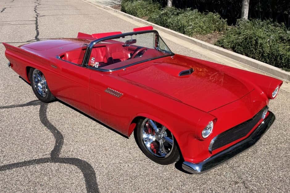 1957 Ford Thunderbird (1955-1957) sold for $98,000