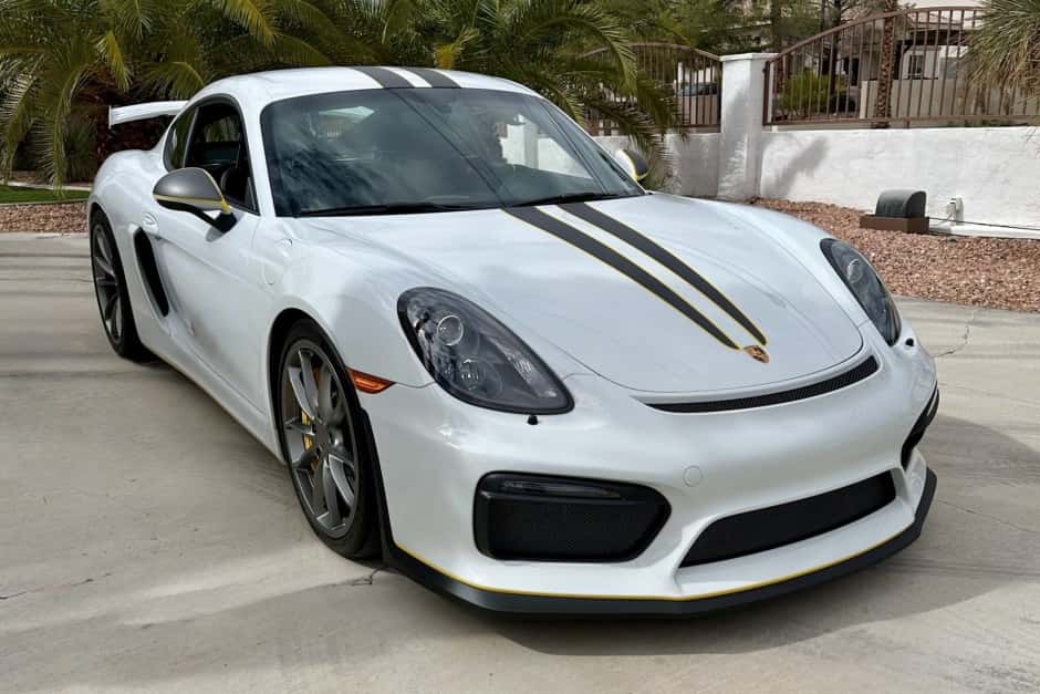 2016 Porsche Cayman GT4 sold for $130,000