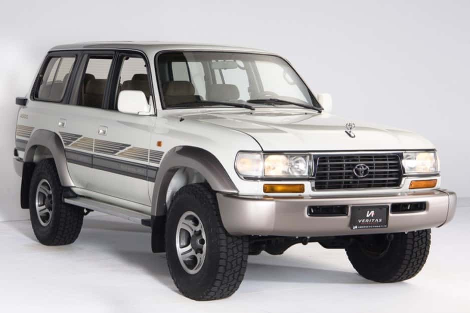 1997 Toyota Land Cruiser 80-Series sold for $41,250