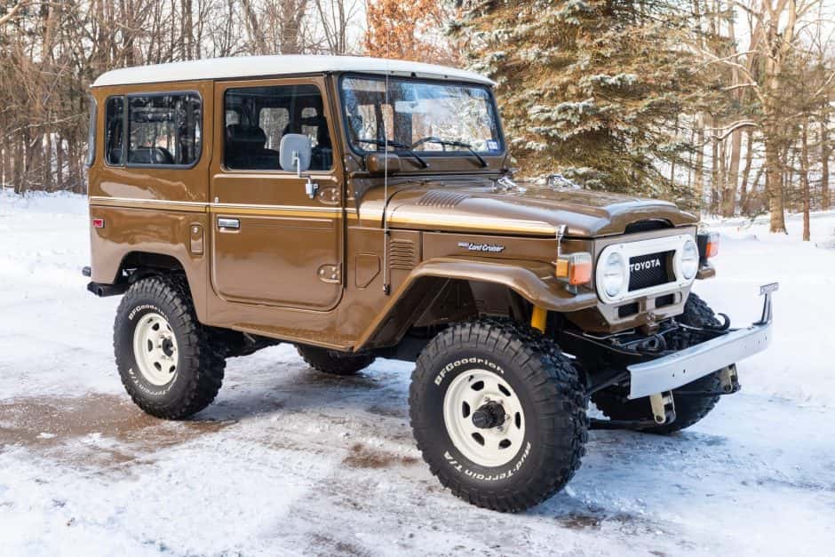 1978 Toyota Land Cruiser FJ40 sold for $46,000