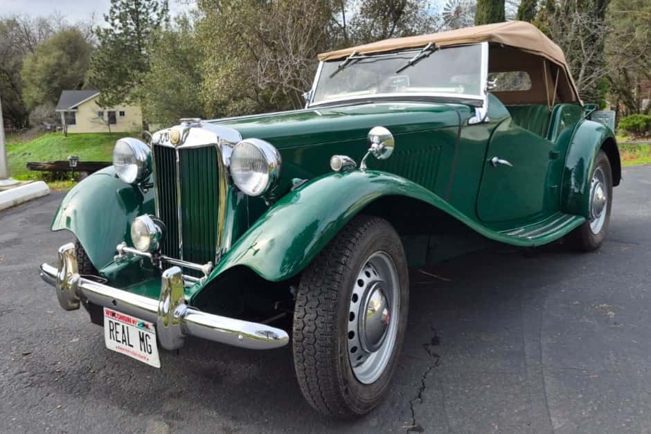 1950 MG TD sold for $30,000