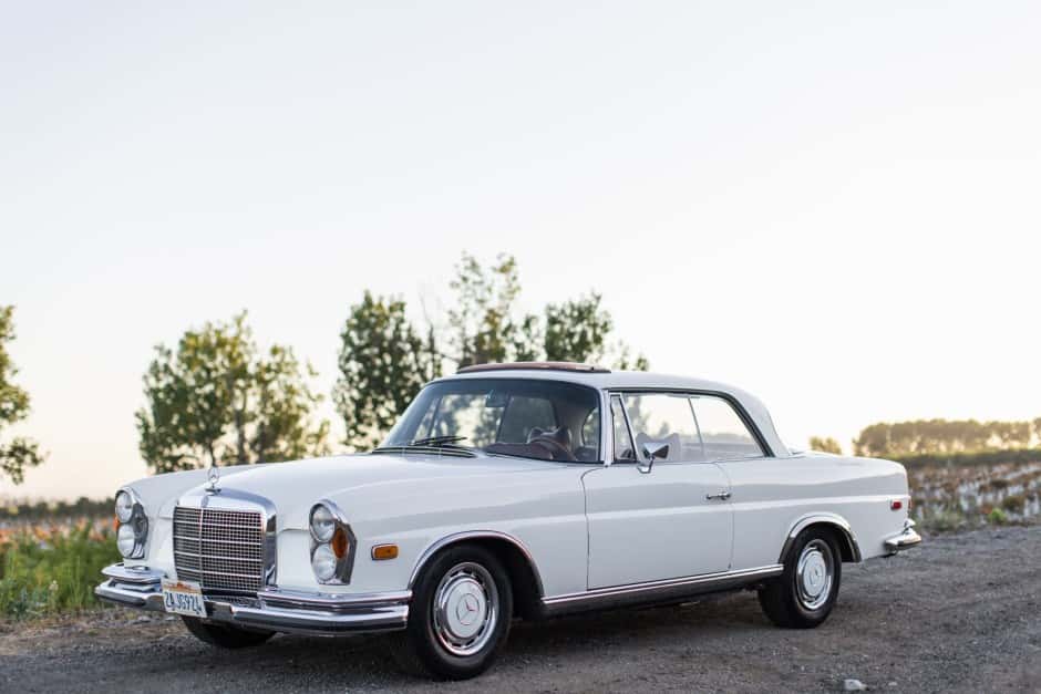 1970 Mercedes-Benz W111 Coupe & Cabriolet sold for $36,000