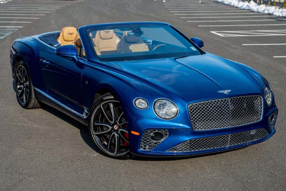 2020 Bentley Continental GTC (2020-2024) sold for $191,000
