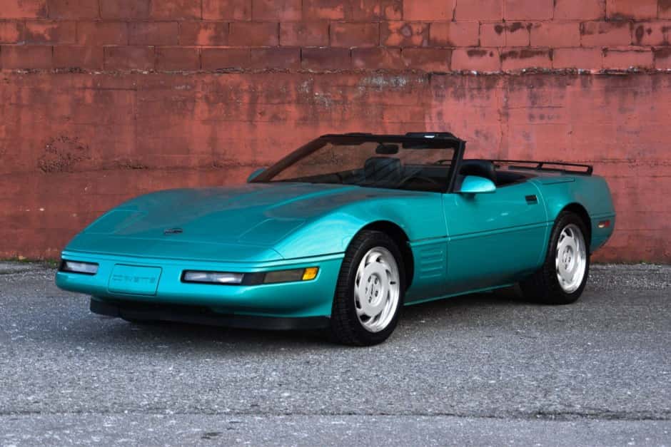 1991 Chevrolet Corvette C4 Convertible (1986-1991) sold for $10,000