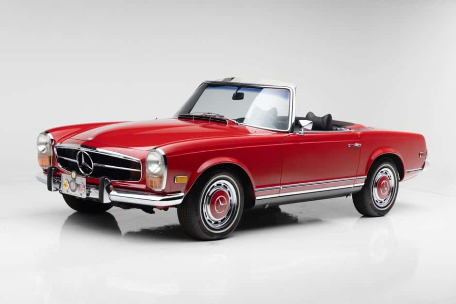 1970 Mercedes-Benz W113 SL sold for $80,000