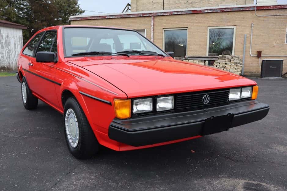 1986 Volkswagen Scirocco sold for $10,250