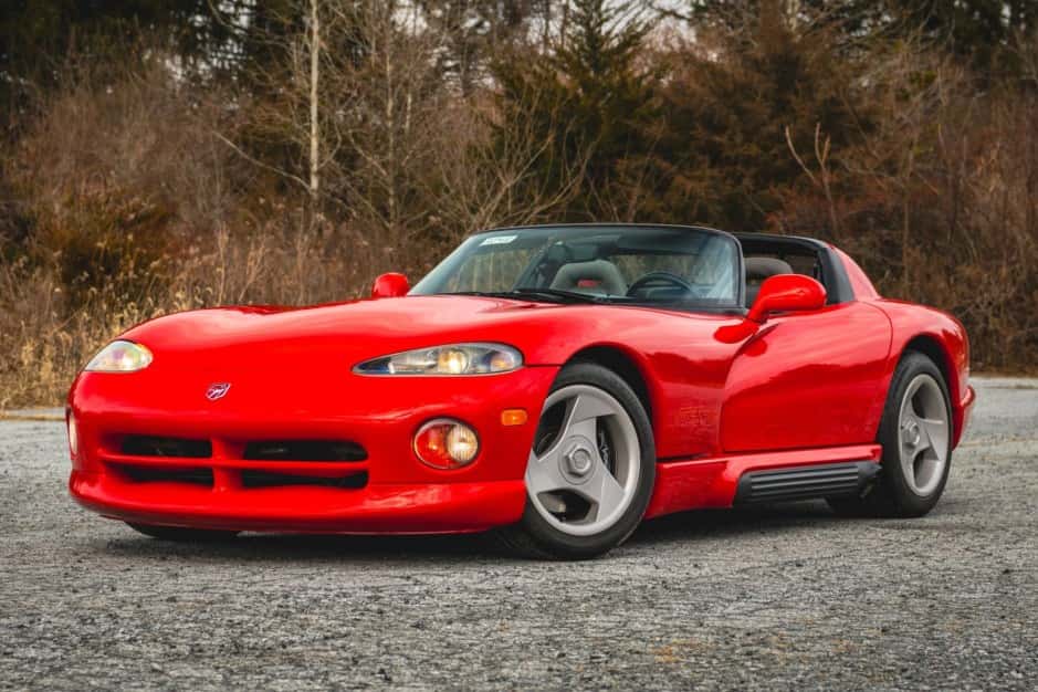 1992 Dodge Viper SR I (1992-1995) sold for $54,500
