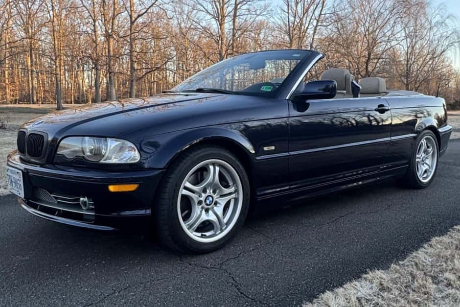 2002 BMW E46 3-Series Convertible sold for $12,300