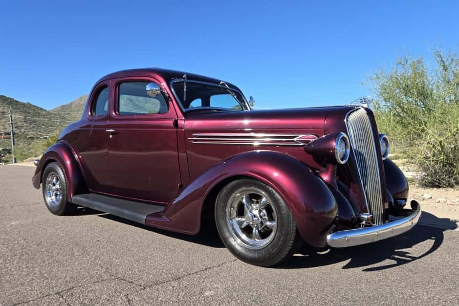 1936 Plymouth Deluxe/Special Deluxe sold for $29,000