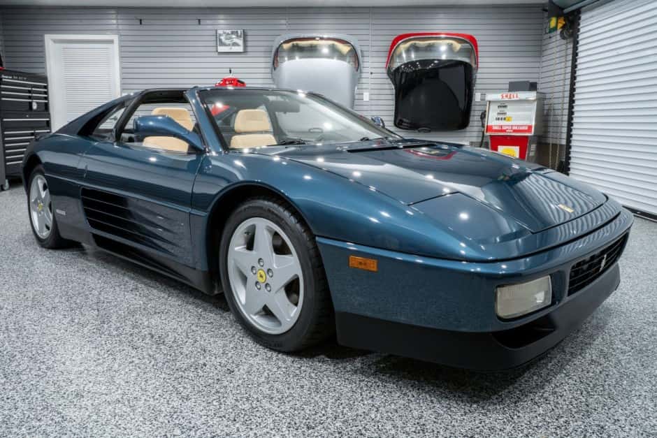 1990 Ferrari 348 sold for $75,500
