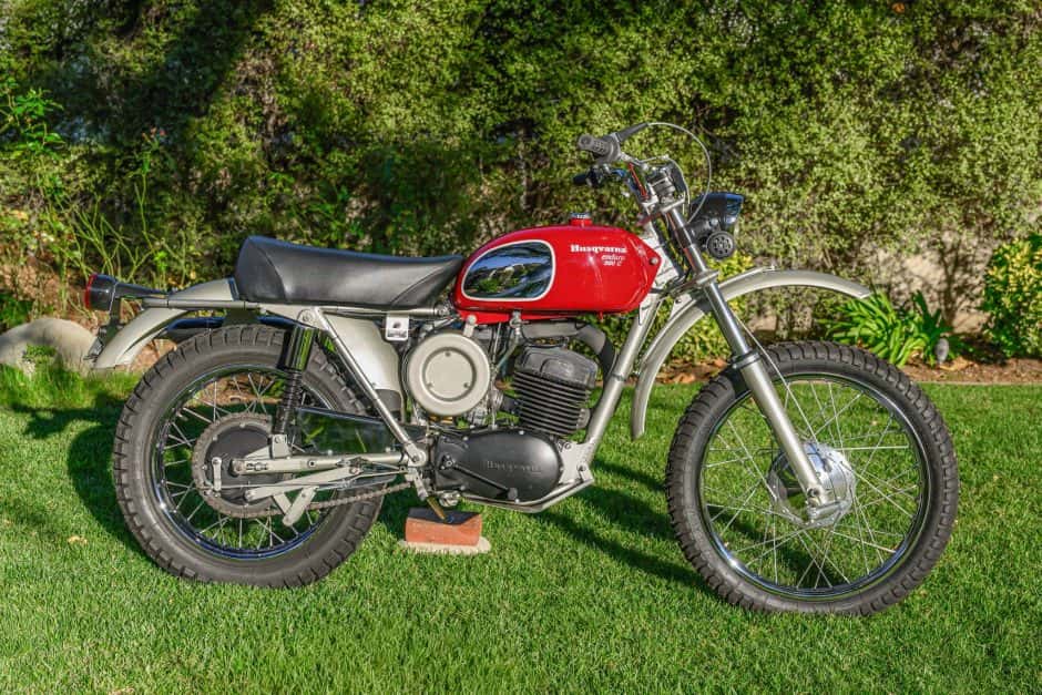 1972 Husqvarna WR sold for $37,250