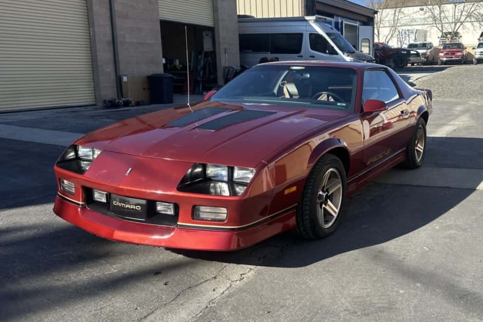 1987 Chevrolet Camaro (3rd Generation – 1982-1992) sold for $21,800