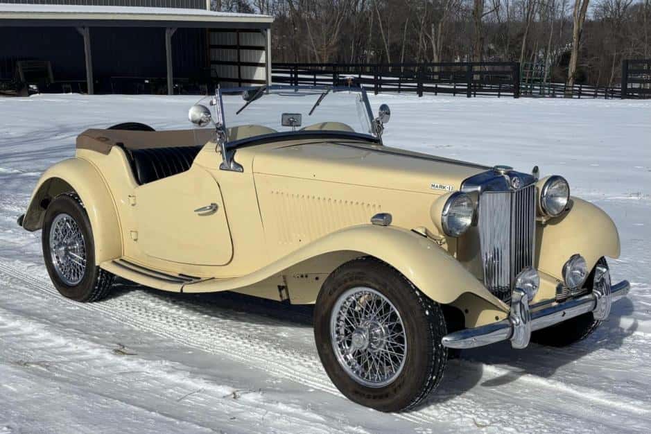 1952 MG TD sold for $14,250