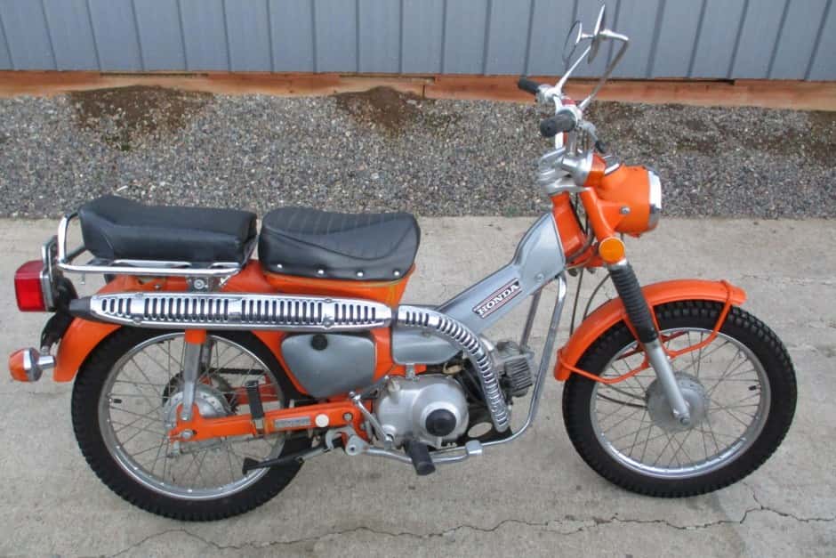 1974 Honda CT90 sold for $3,400