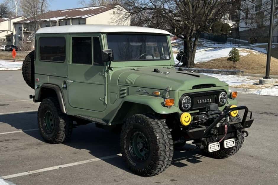 1971 Toyota Land Cruiser FJ40 sold for $35,000