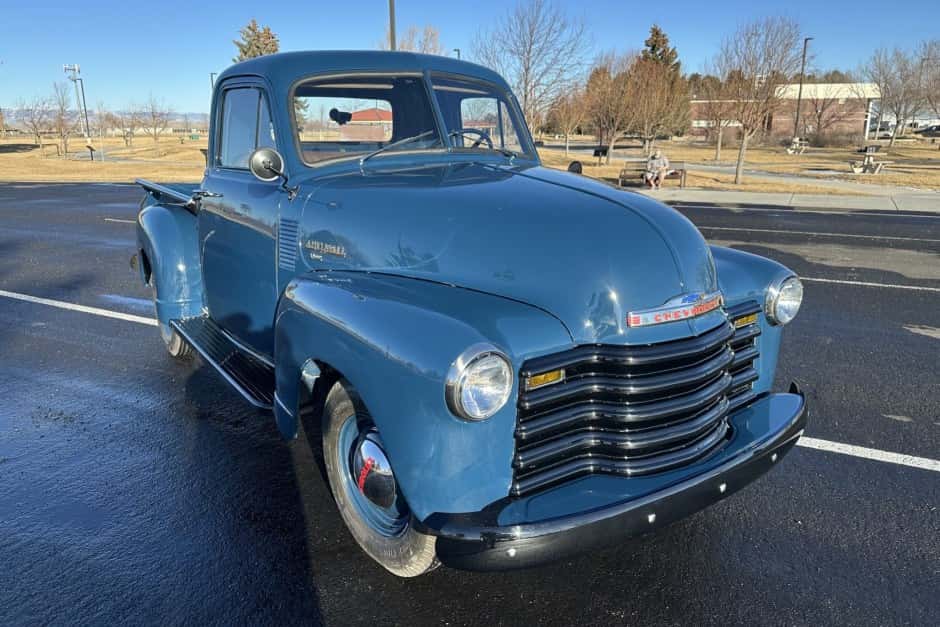 1951 Chevrolet Advance Design Pickup (1947-1955) sold for $33,000