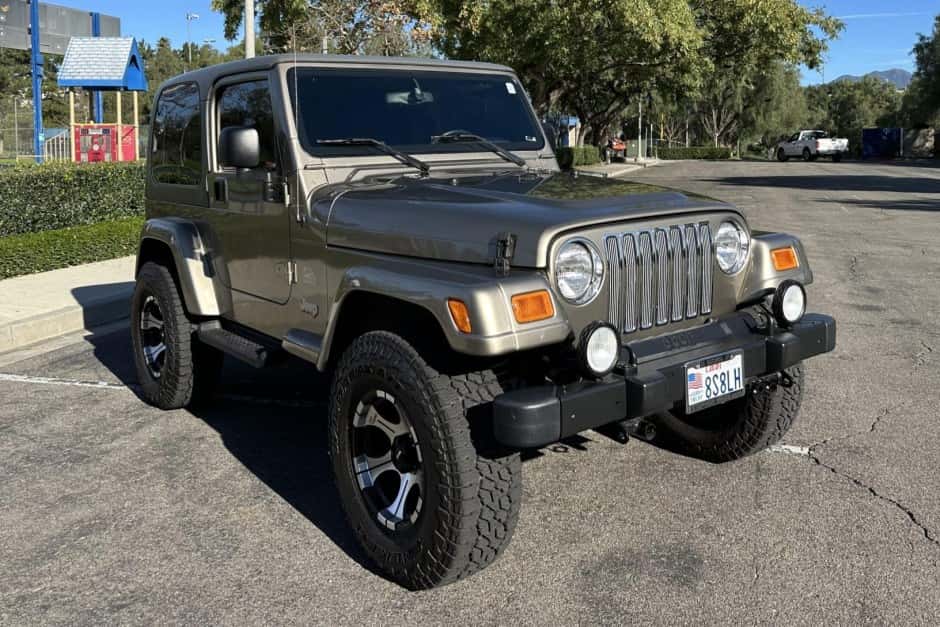 2003 Jeep Wrangler TJ (1997-2006) sold for $17,750