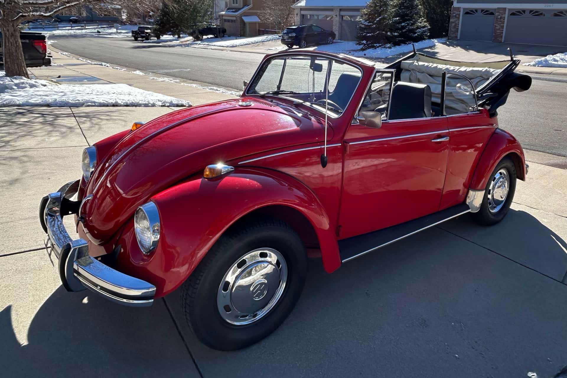 1969 Volkswagen Beetle sold for $12,500