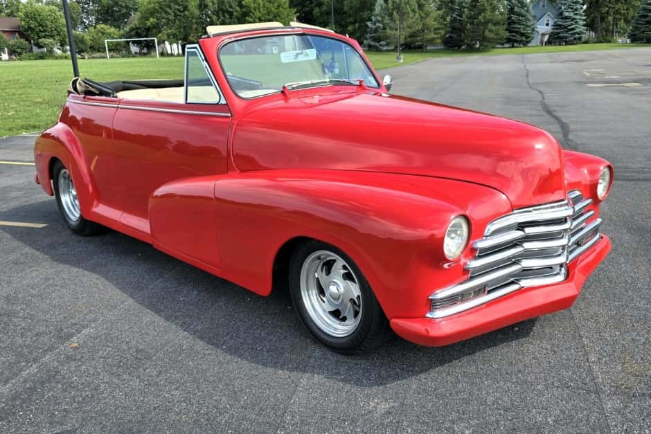 1947 Chevrolet Stylemaster, Fleetmaster, & Fleetline (1946-1948) sold for $25,750