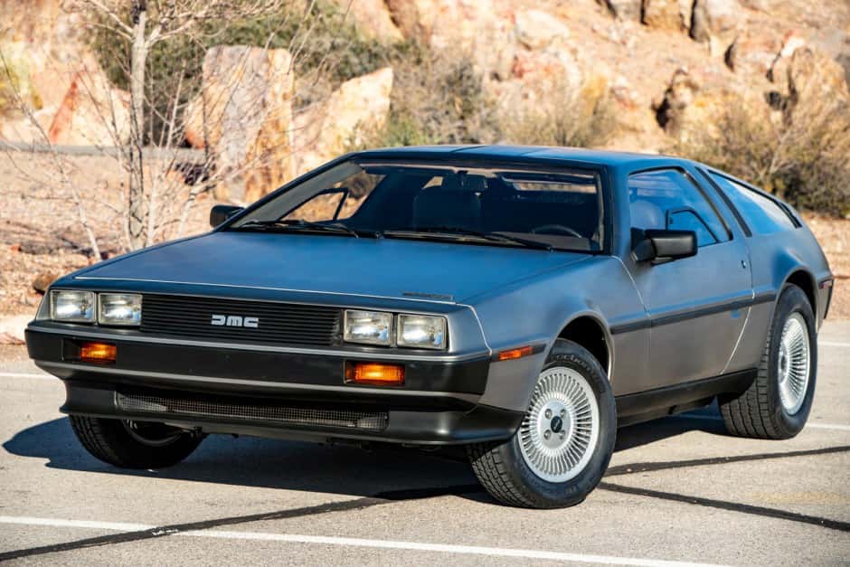 1982 DeLorean DMC-12 sold for $53,000