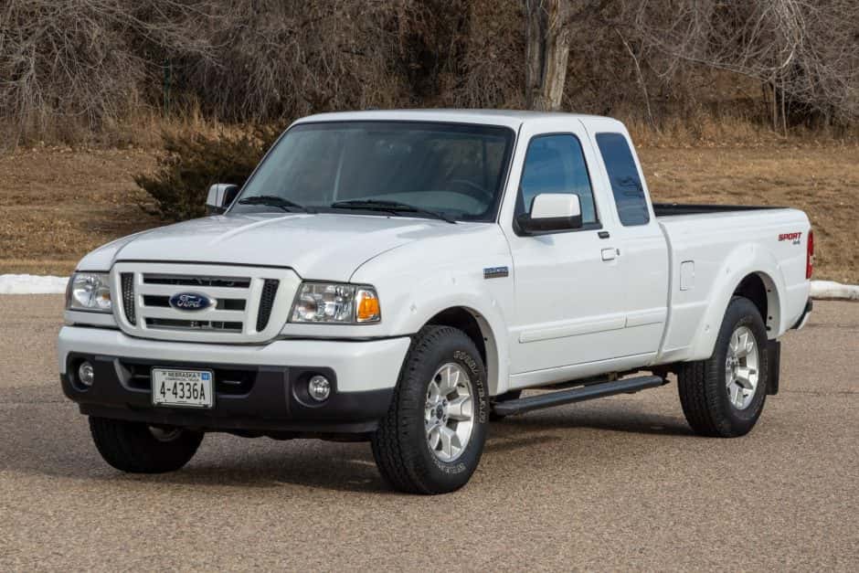 2011 Ford Ranger 1998-2011 sold for $20,000
