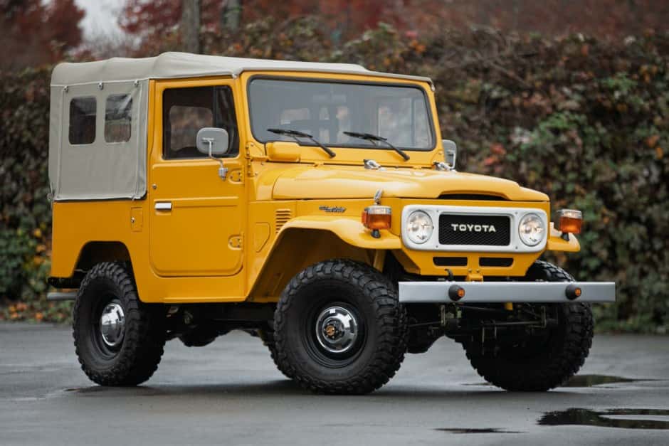 1980 Toyota Land Cruiser FJ40 sold for $37,500