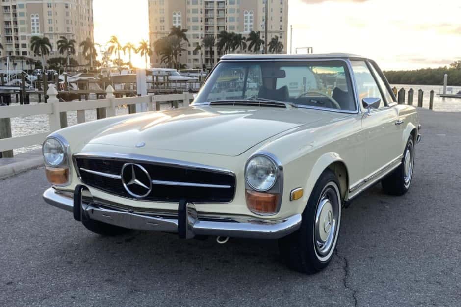 1970 Mercedes-Benz W113 SL sold for $78,000