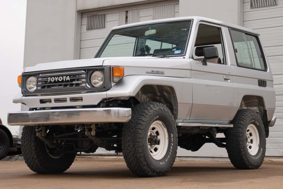 1987 Toyota Land Cruiser 70-Series sold for $30,500