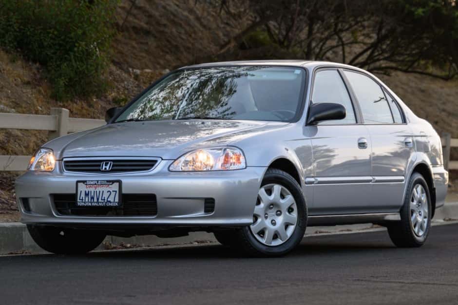 2000 Honda Civic (1996-2000) sold for $13,500