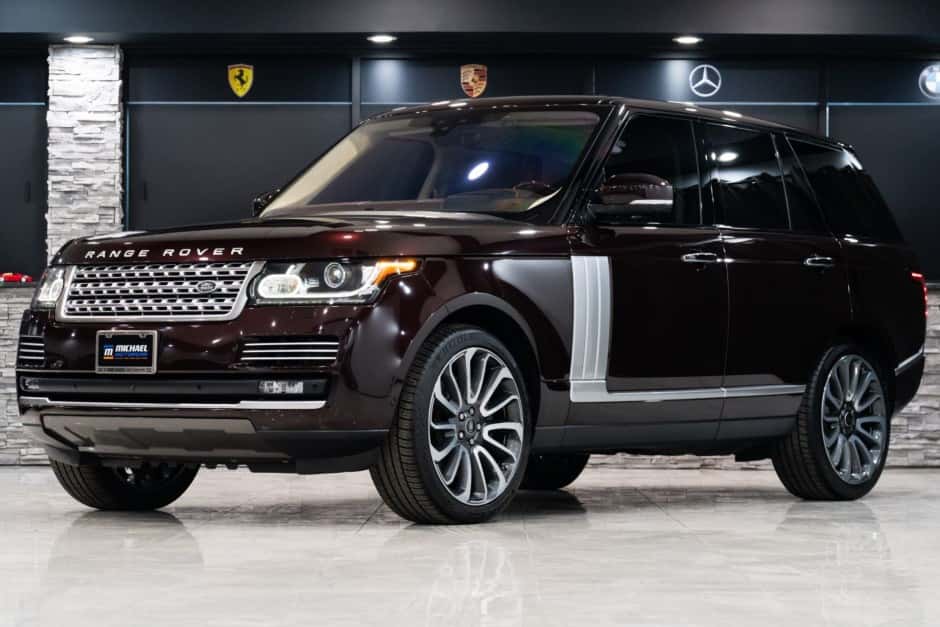 2017 Land Rover Range Rover L405 sold for $62,000