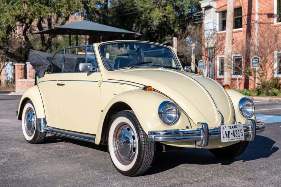 1969 Volkswagen Beetle (1958-1979) sold for $14,350