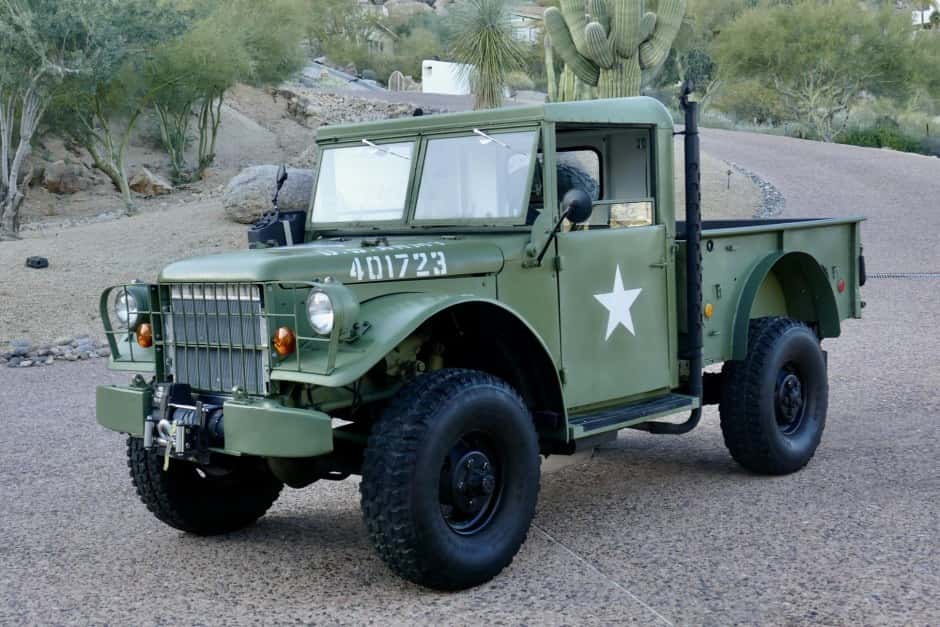 1951 Dodge Military Vehicles sold for $11,000