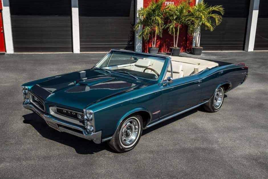 1966 Pontiac GTO (1964-1967) sold for $47,000