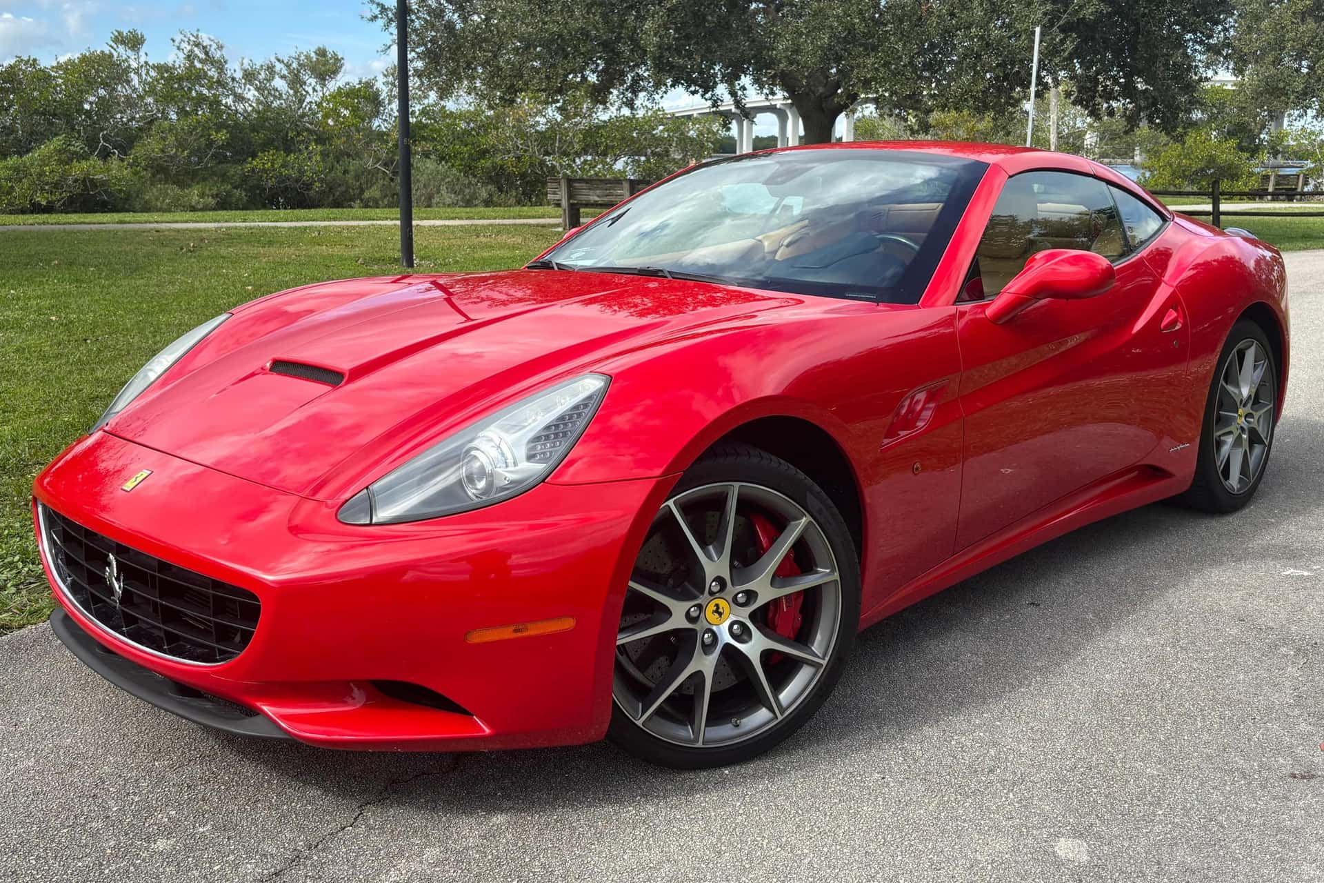 2014 Ferrari California sold for $83,000