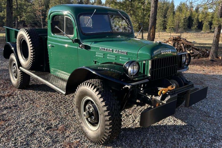 1948 Dodge Power Wagon sold for $63,000