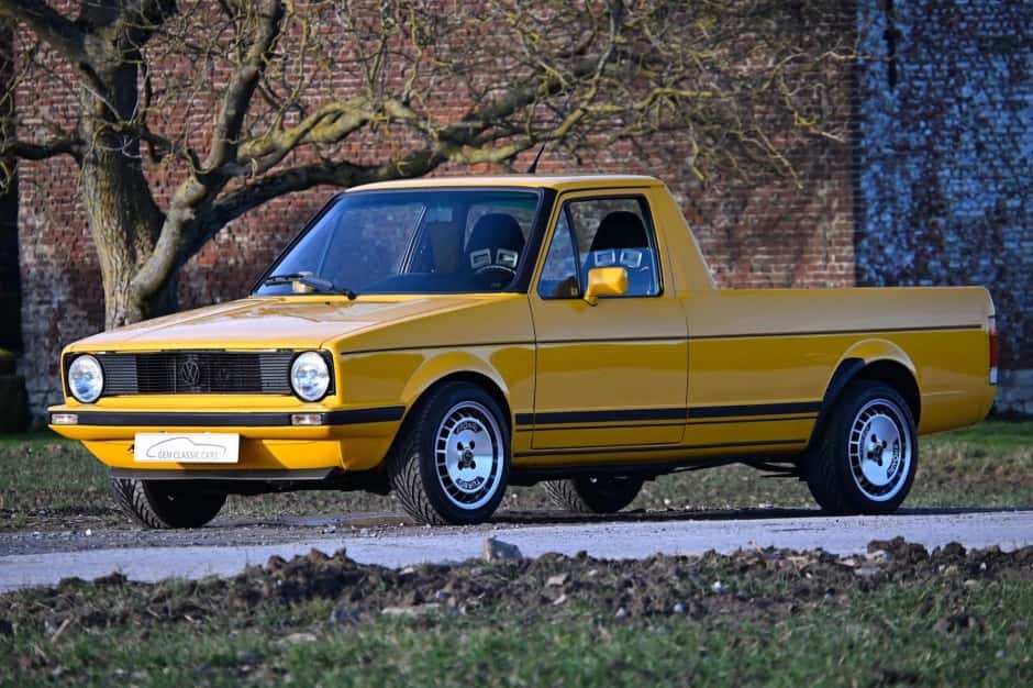 1984 Volkswagen Caddy & Rabbit Pickup sold for €6,600