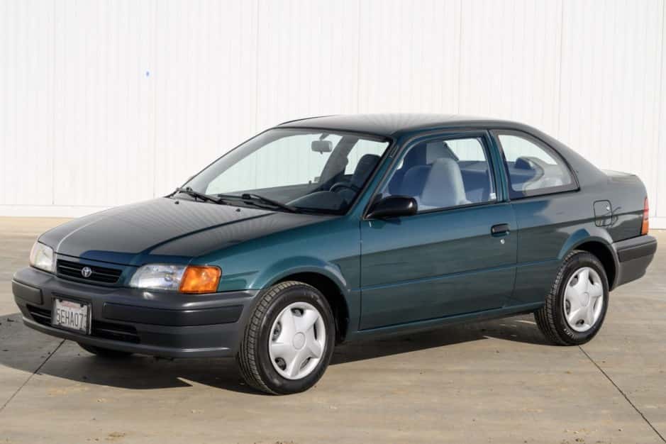 1997 Toyota Tercel sold for $7,150