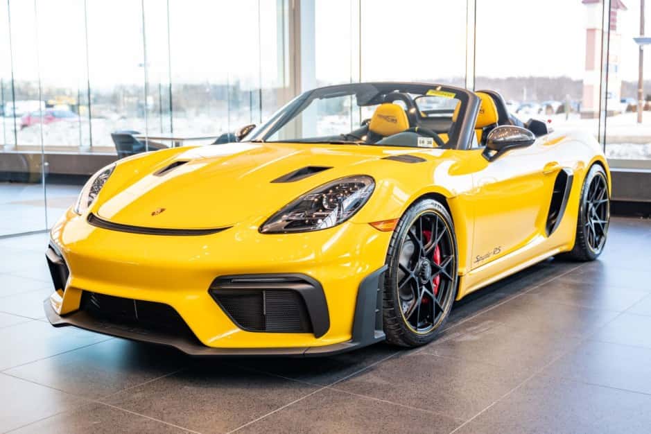 2025 Porsche 982 718 Boxster sold for $213,000