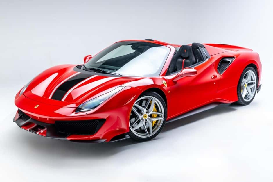 2020 Ferrari 488 sold for $926,000