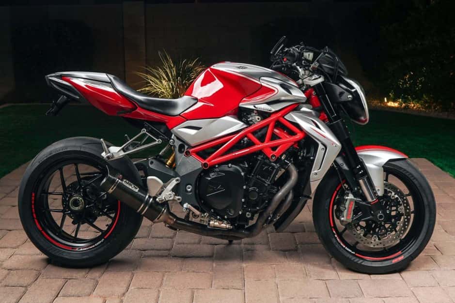 2012 MV Agusta Brutale sold for $5,600