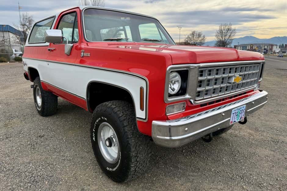 1976 Chevrolet K5 Blazer 1973-1991 sold for $44,250