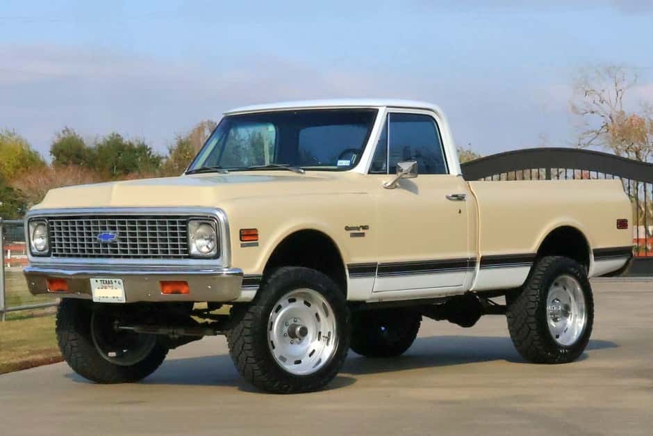 1972 Chevrolet C/K (1967-1972) sold for $37,000