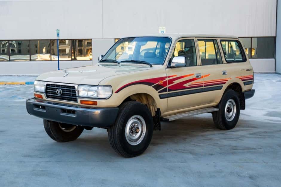 1997 Toyota Land Cruiser 80-Series sold for $27,000