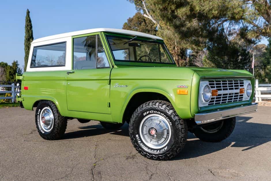 1973 Ford Bronco U13/U14/U15 1966-1977 sold for $34,750