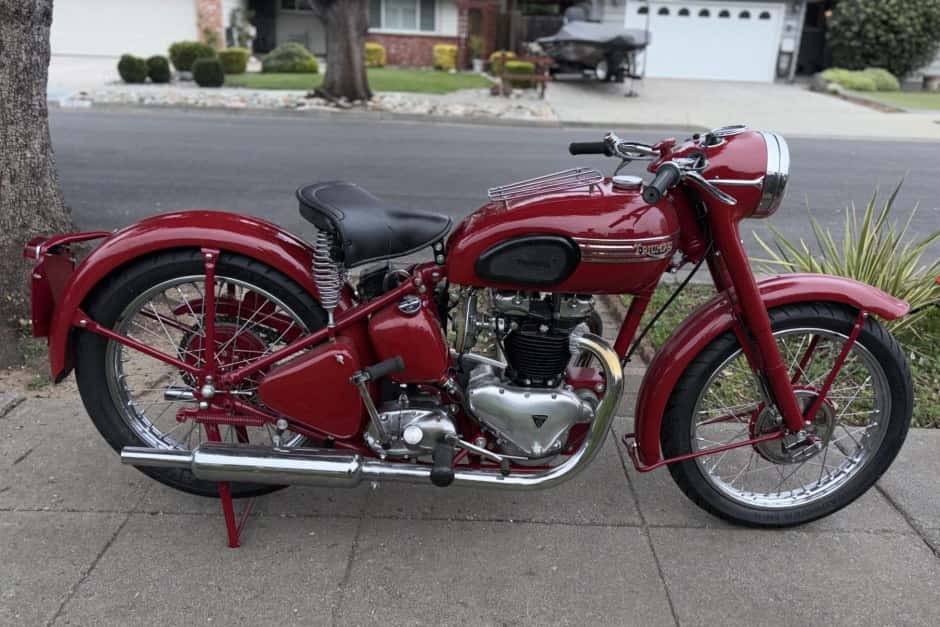 1951 Triumph Thunderbird (1949-1966) sold for $9,000