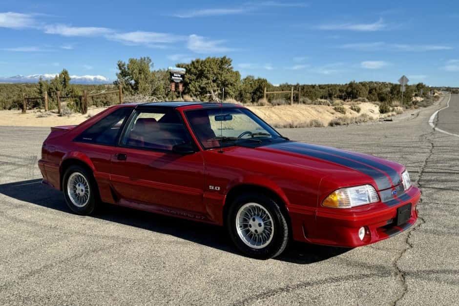 1987 Ford Fox-Body Mustang sold for $28,750