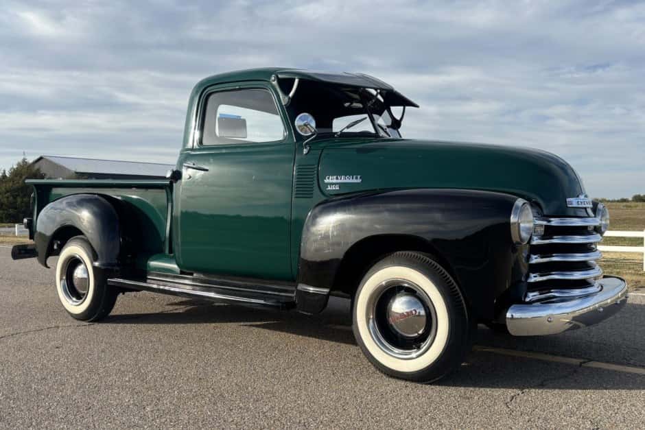 1949 Chevrolet Advance Design Pickup (1947-1955) sold for $21,750